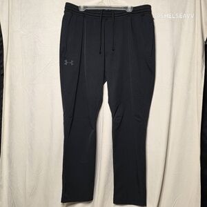 Under Armour  Men's Black Lightweight Elastic Waist Drawstring Size 2XL/TTG